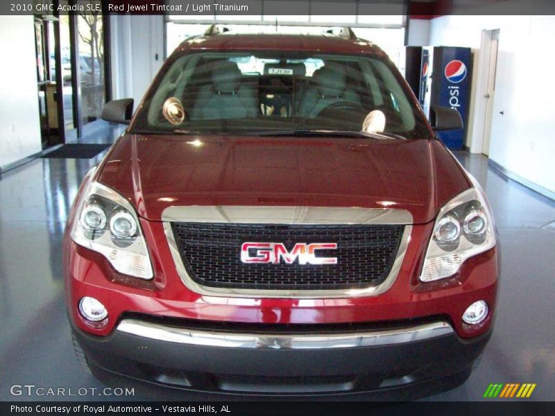 Red Jewel Tintcoat / Light Titanium 2010 GMC Acadia SLE