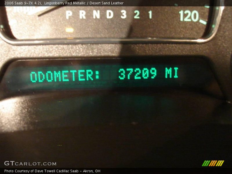 Lingonberry Red Metallic / Desert Sand Leather 2006 Saab 9-7X 4.2i
