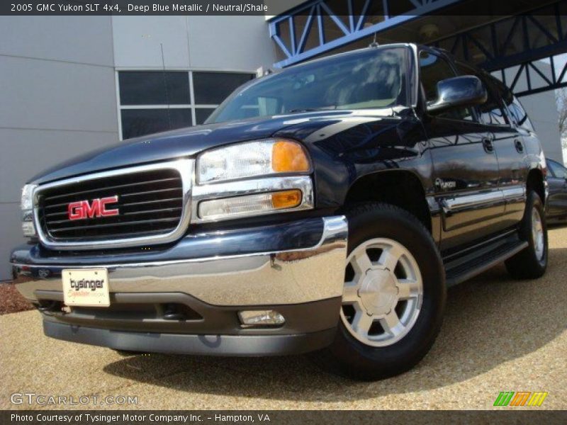 Deep Blue Metallic / Neutral/Shale 2005 GMC Yukon SLT 4x4