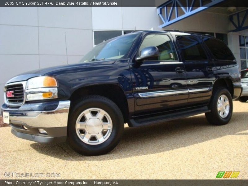 Deep Blue Metallic / Neutral/Shale 2005 GMC Yukon SLT 4x4