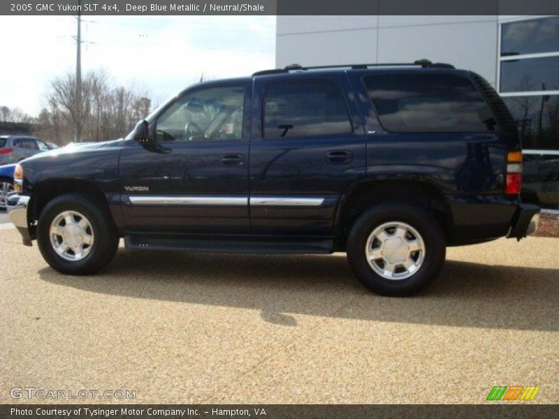 Deep Blue Metallic / Neutral/Shale 2005 GMC Yukon SLT 4x4