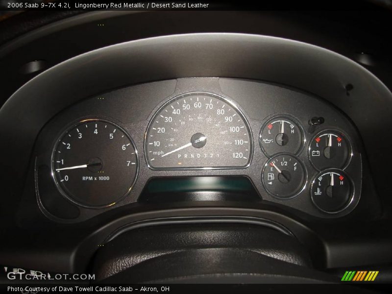 Lingonberry Red Metallic / Desert Sand Leather 2006 Saab 9-7X 4.2i