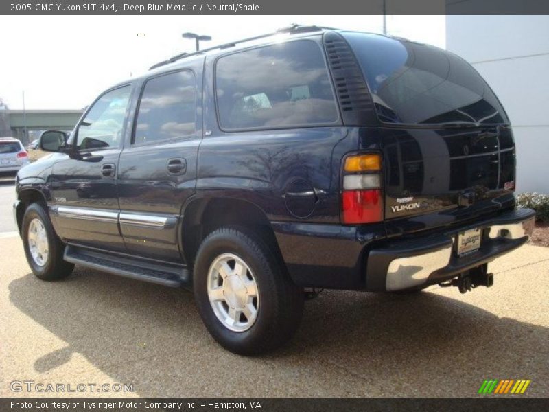 Deep Blue Metallic / Neutral/Shale 2005 GMC Yukon SLT 4x4