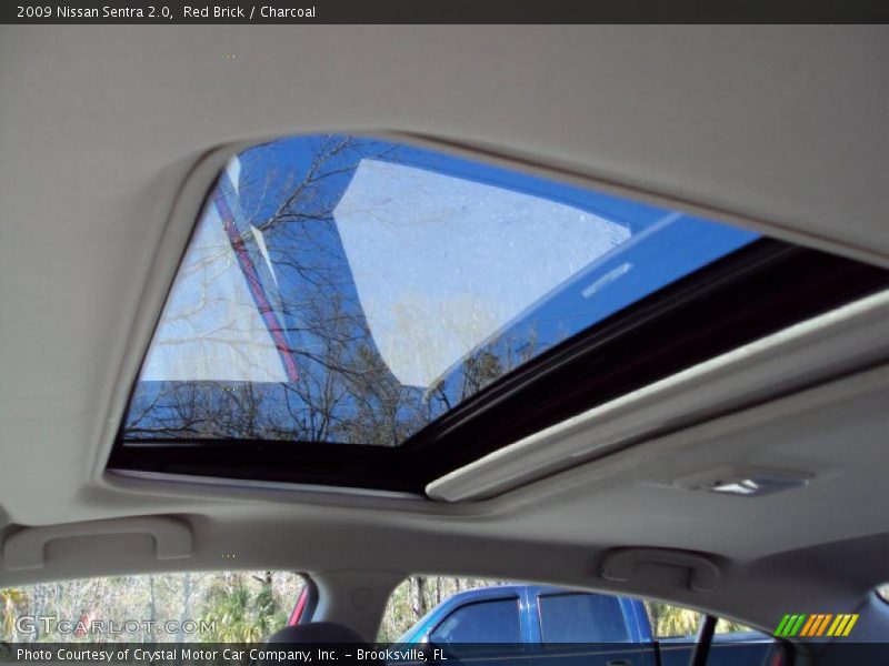 Red Brick / Charcoal 2009 Nissan Sentra 2.0