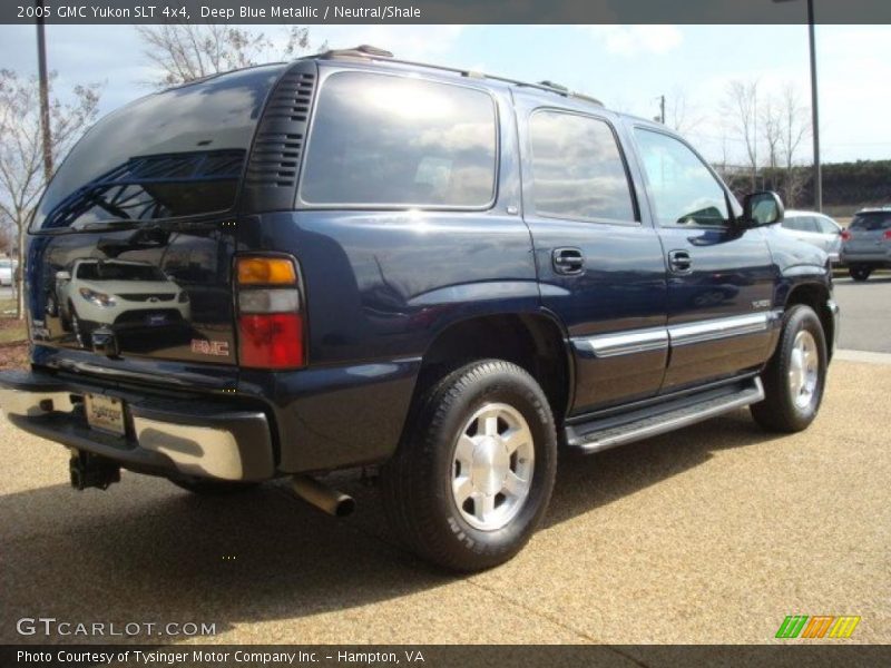 Deep Blue Metallic / Neutral/Shale 2005 GMC Yukon SLT 4x4