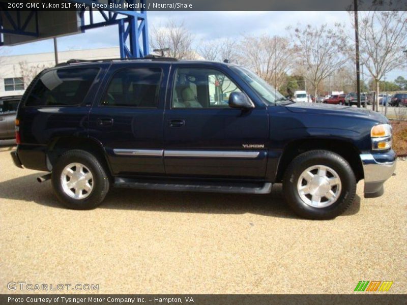 Deep Blue Metallic / Neutral/Shale 2005 GMC Yukon SLT 4x4