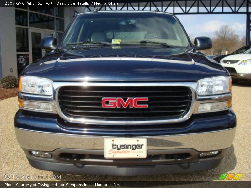 Deep Blue Metallic / Neutral/Shale 2005 GMC Yukon SLT 4x4