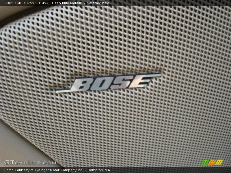 Deep Blue Metallic / Neutral/Shale 2005 GMC Yukon SLT 4x4