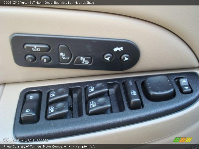 Deep Blue Metallic / Neutral/Shale 2005 GMC Yukon SLT 4x4
