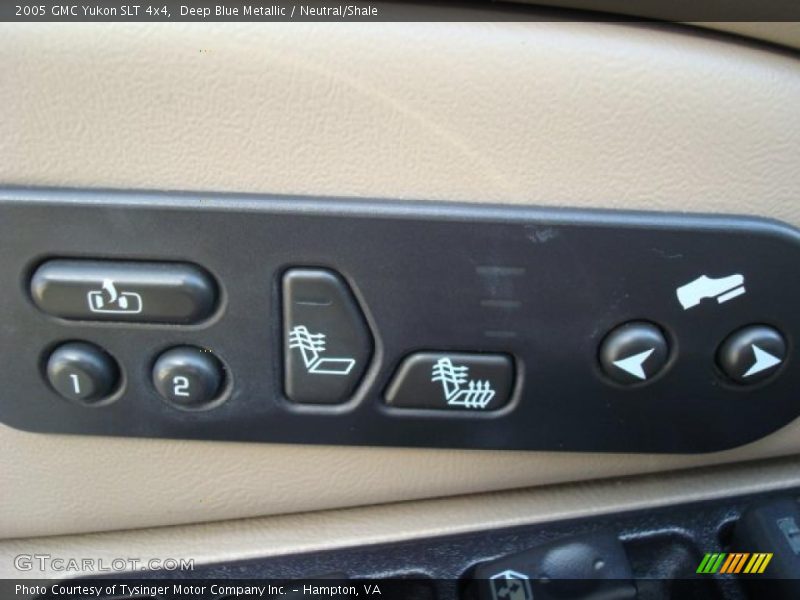 Deep Blue Metallic / Neutral/Shale 2005 GMC Yukon SLT 4x4