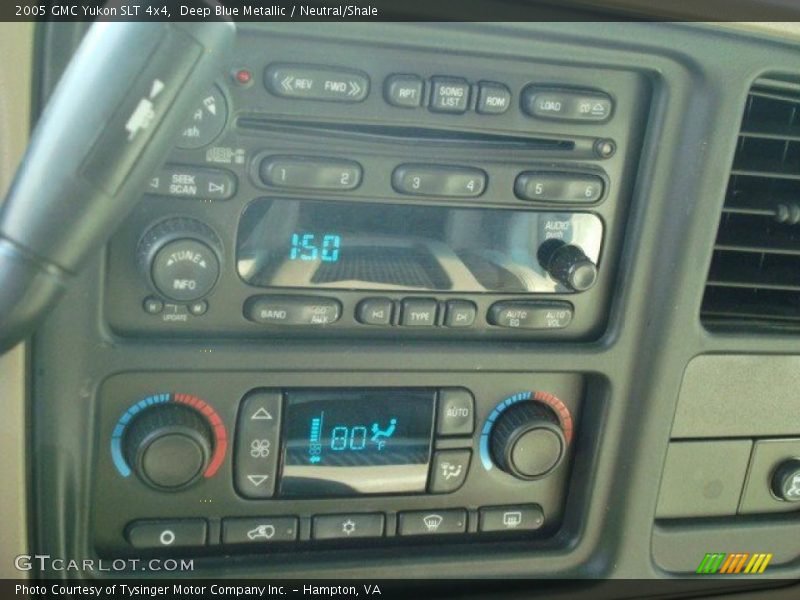 Deep Blue Metallic / Neutral/Shale 2005 GMC Yukon SLT 4x4
