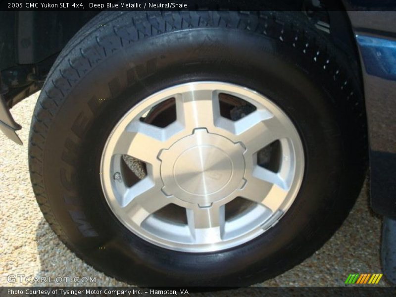Deep Blue Metallic / Neutral/Shale 2005 GMC Yukon SLT 4x4