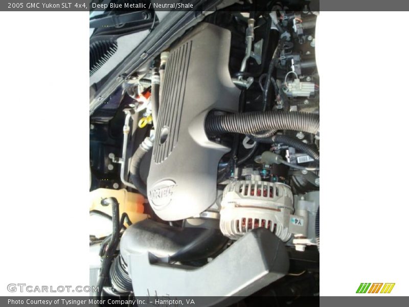 Deep Blue Metallic / Neutral/Shale 2005 GMC Yukon SLT 4x4