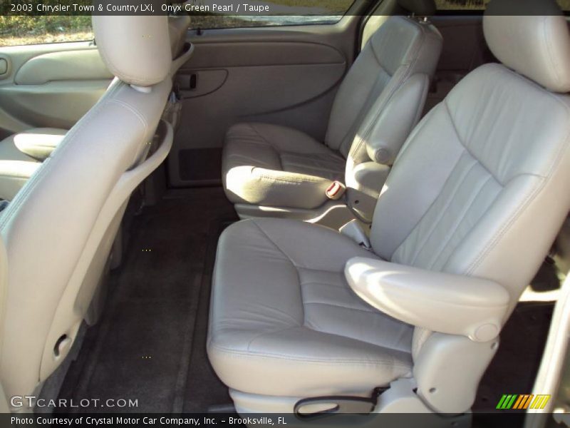 Onyx Green Pearl / Taupe 2003 Chrysler Town & Country LXi