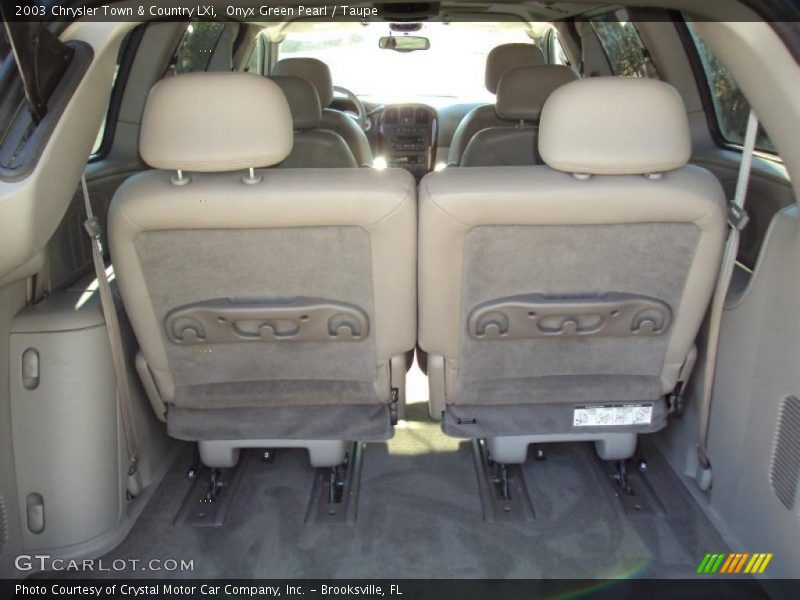 Onyx Green Pearl / Taupe 2003 Chrysler Town & Country LXi
