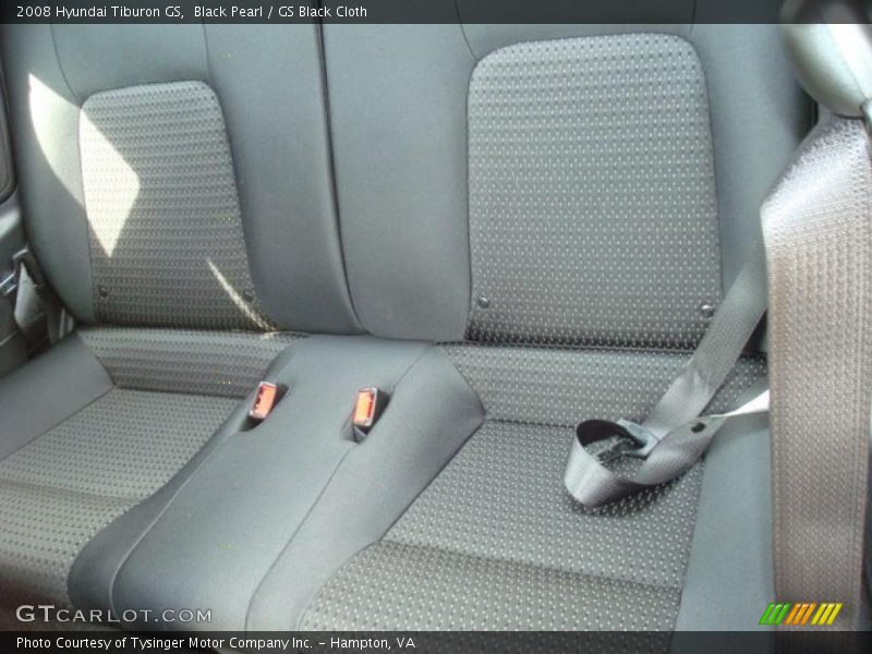 Black Pearl / GS Black Cloth 2008 Hyundai Tiburon GS