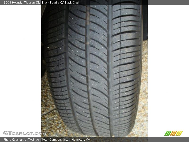 Black Pearl / GS Black Cloth 2008 Hyundai Tiburon GS