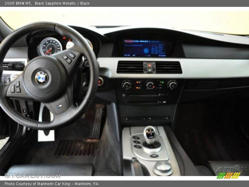 Black Sapphire Metallic / Black 2006 BMW M5