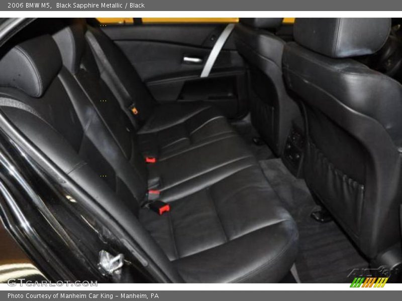Black Sapphire Metallic / Black 2006 BMW M5