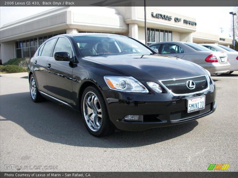 Black Onyx / Black 2006 Lexus GS 430
