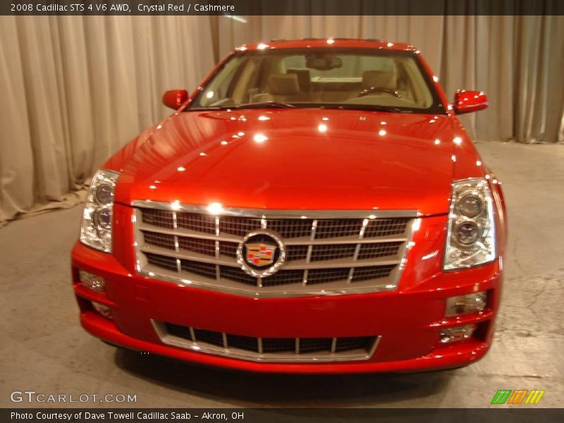 Crystal Red / Cashmere 2008 Cadillac STS 4 V6 AWD