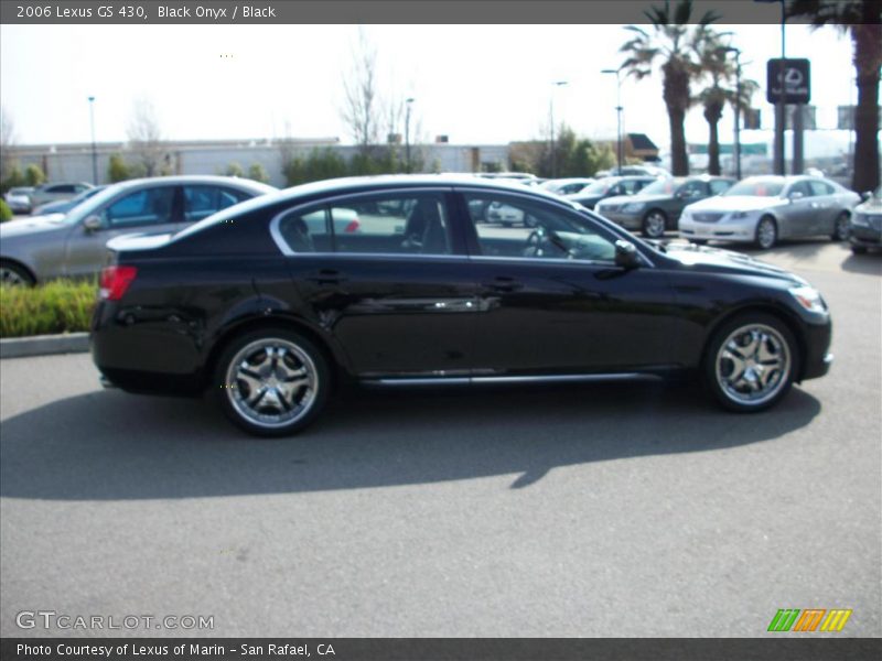 Black Onyx / Black 2006 Lexus GS 430