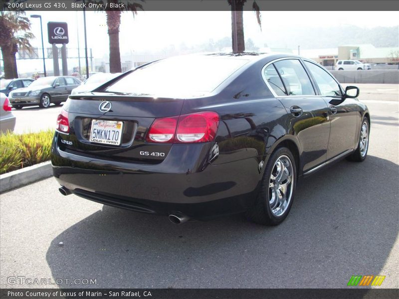 Black Onyx / Black 2006 Lexus GS 430