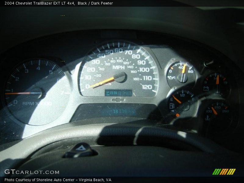 Black / Dark Pewter 2004 Chevrolet TrailBlazer EXT LT 4x4