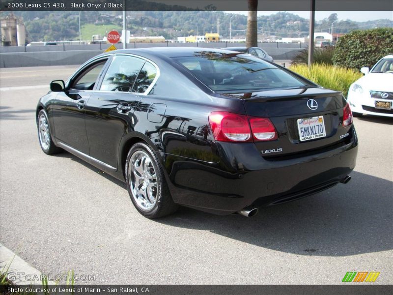 Black Onyx / Black 2006 Lexus GS 430