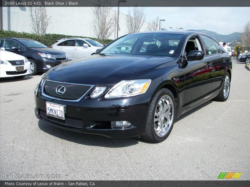 Black Onyx / Black 2006 Lexus GS 430