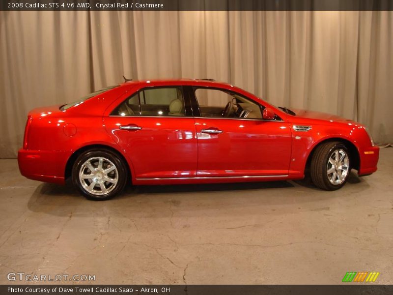 Crystal Red / Cashmere 2008 Cadillac STS 4 V6 AWD