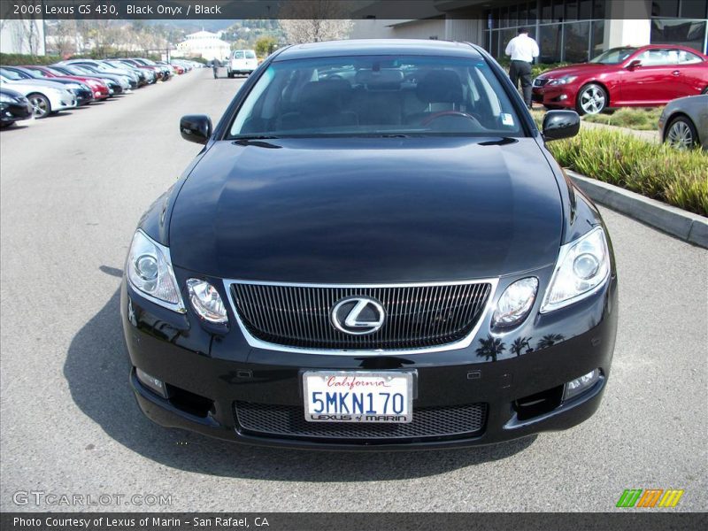 Black Onyx / Black 2006 Lexus GS 430