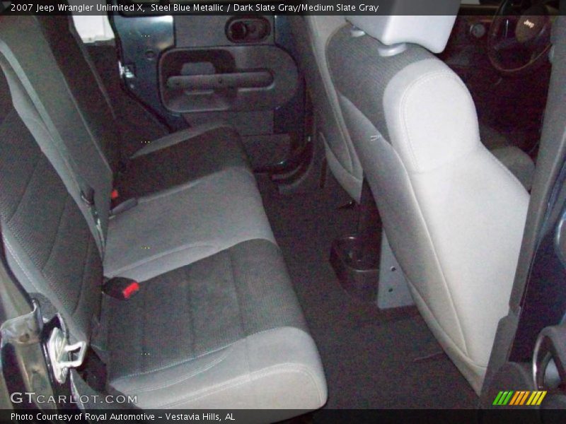 Steel Blue Metallic / Dark Slate Gray/Medium Slate Gray 2007 Jeep Wrangler Unlimited X