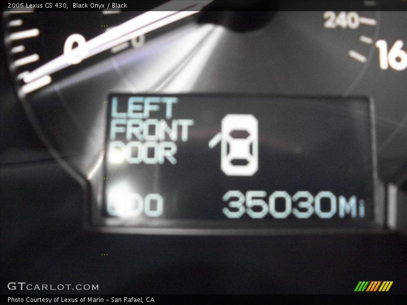 Black Onyx / Black 2006 Lexus GS 430