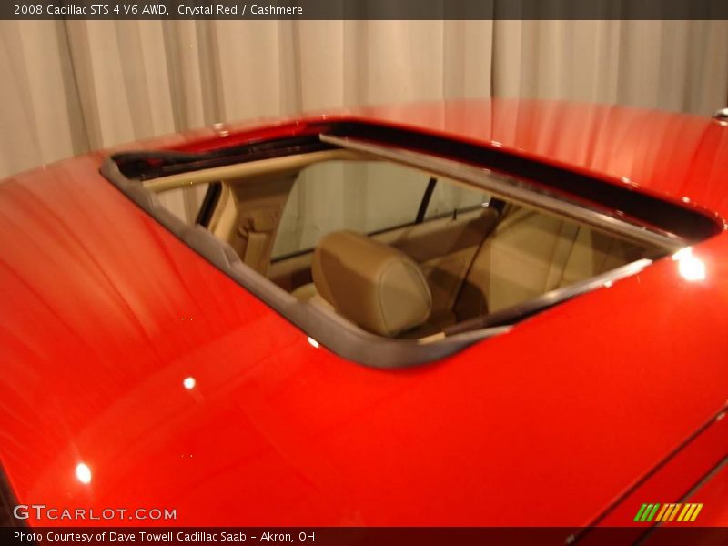 Crystal Red / Cashmere 2008 Cadillac STS 4 V6 AWD