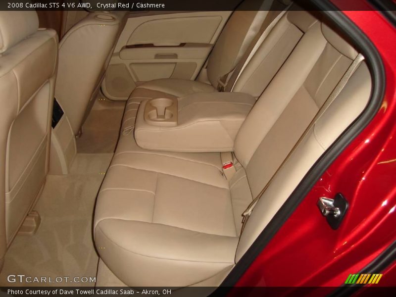 Crystal Red / Cashmere 2008 Cadillac STS 4 V6 AWD