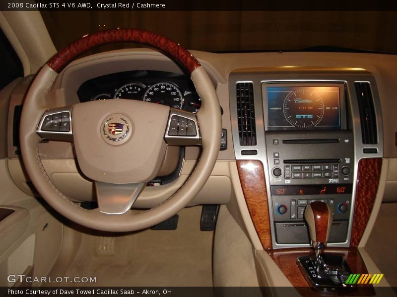 Crystal Red / Cashmere 2008 Cadillac STS 4 V6 AWD