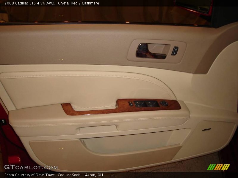 Crystal Red / Cashmere 2008 Cadillac STS 4 V6 AWD
