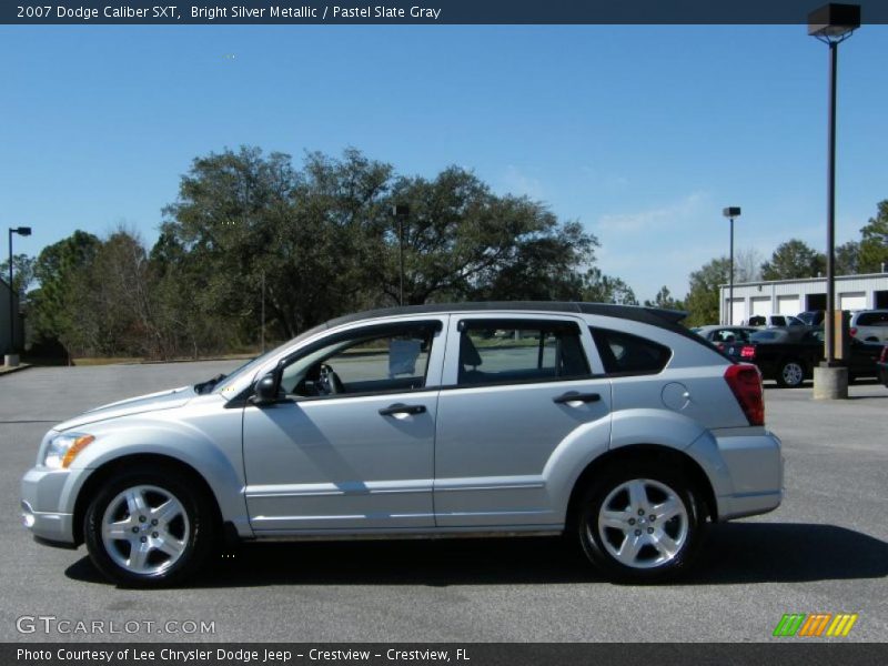 Bright Silver Metallic / Pastel Slate Gray 2007 Dodge Caliber SXT