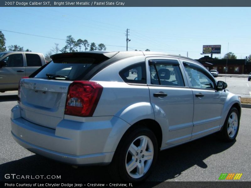 Bright Silver Metallic / Pastel Slate Gray 2007 Dodge Caliber SXT