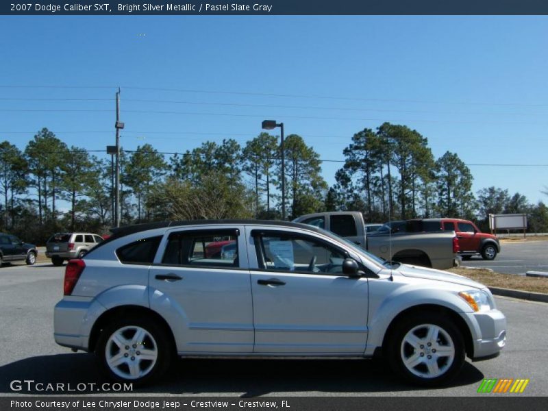Bright Silver Metallic / Pastel Slate Gray 2007 Dodge Caliber SXT