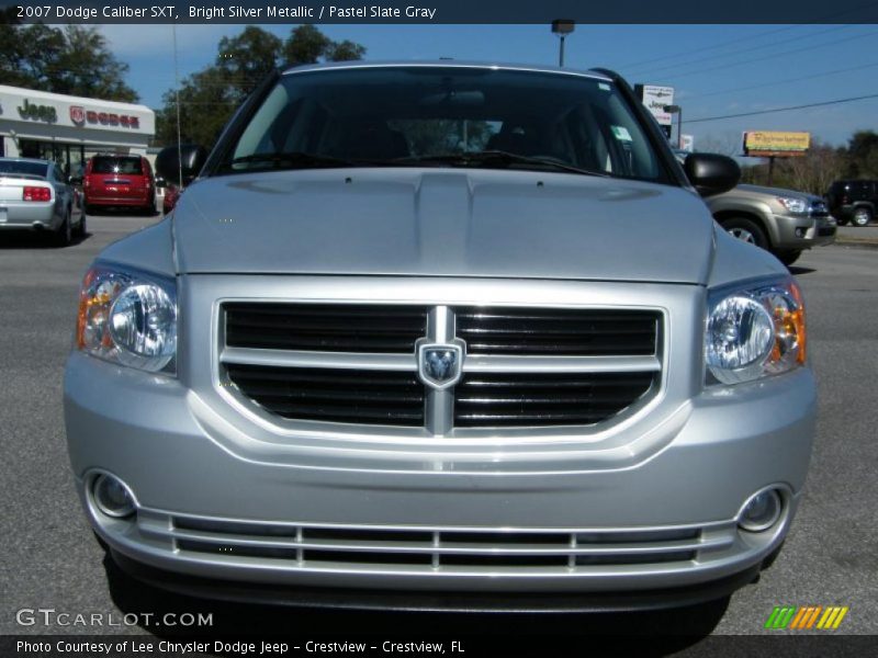 Bright Silver Metallic / Pastel Slate Gray 2007 Dodge Caliber SXT