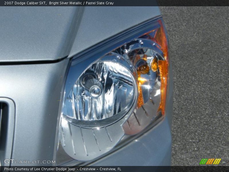 Bright Silver Metallic / Pastel Slate Gray 2007 Dodge Caliber SXT
