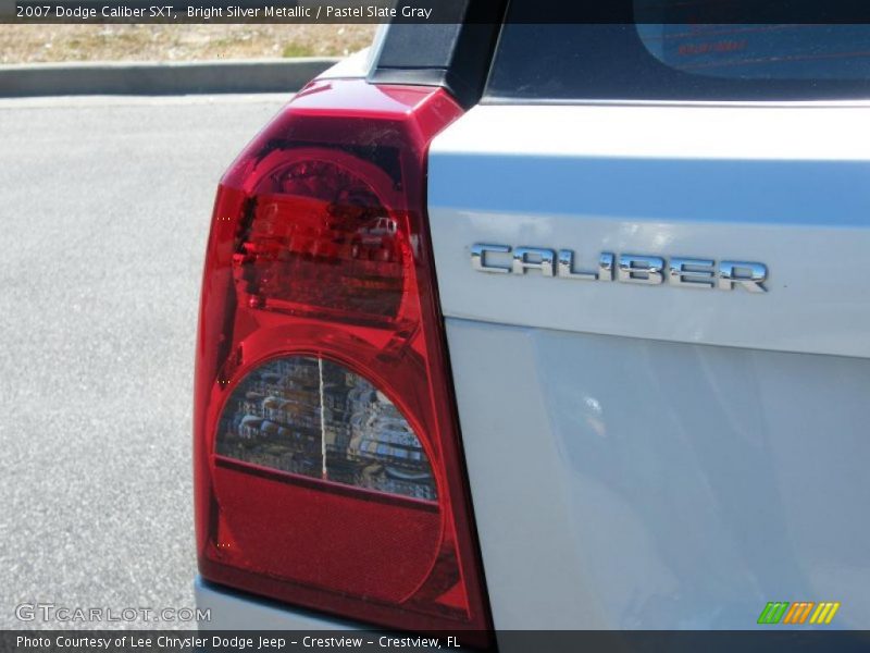 Bright Silver Metallic / Pastel Slate Gray 2007 Dodge Caliber SXT