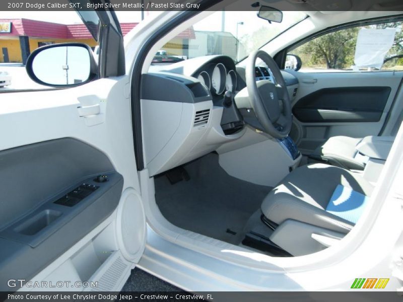 Bright Silver Metallic / Pastel Slate Gray 2007 Dodge Caliber SXT