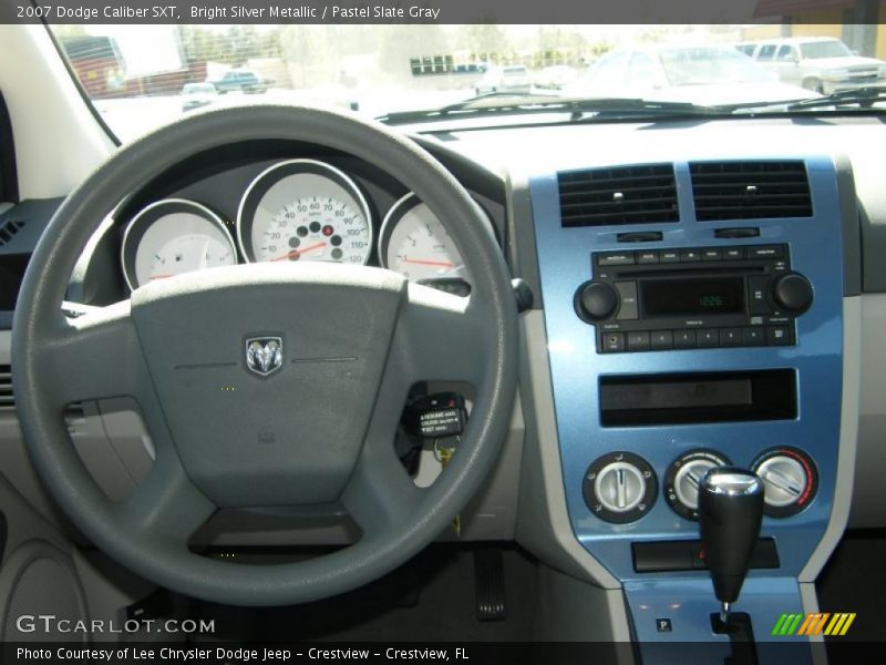 Bright Silver Metallic / Pastel Slate Gray 2007 Dodge Caliber SXT