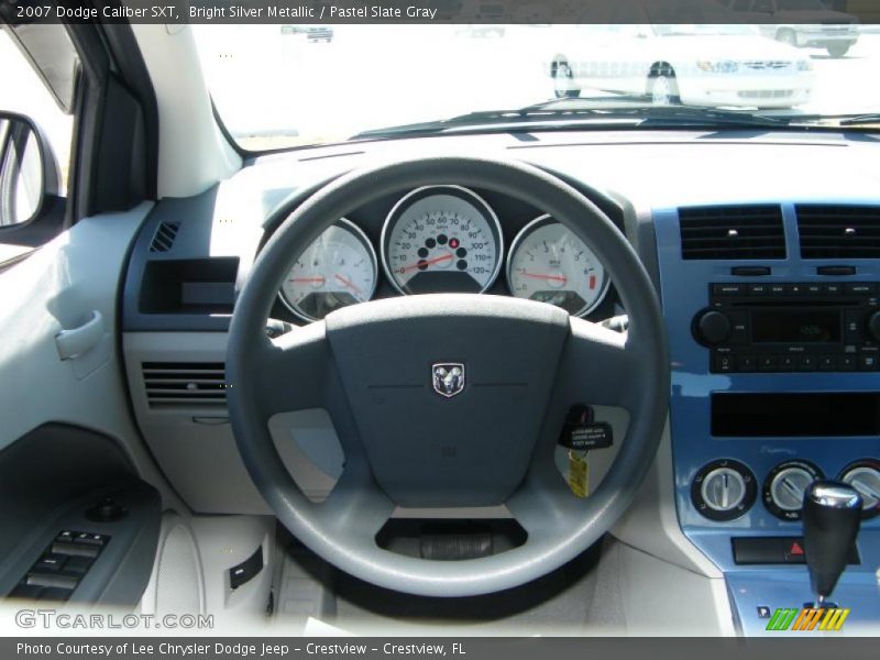 Bright Silver Metallic / Pastel Slate Gray 2007 Dodge Caliber SXT