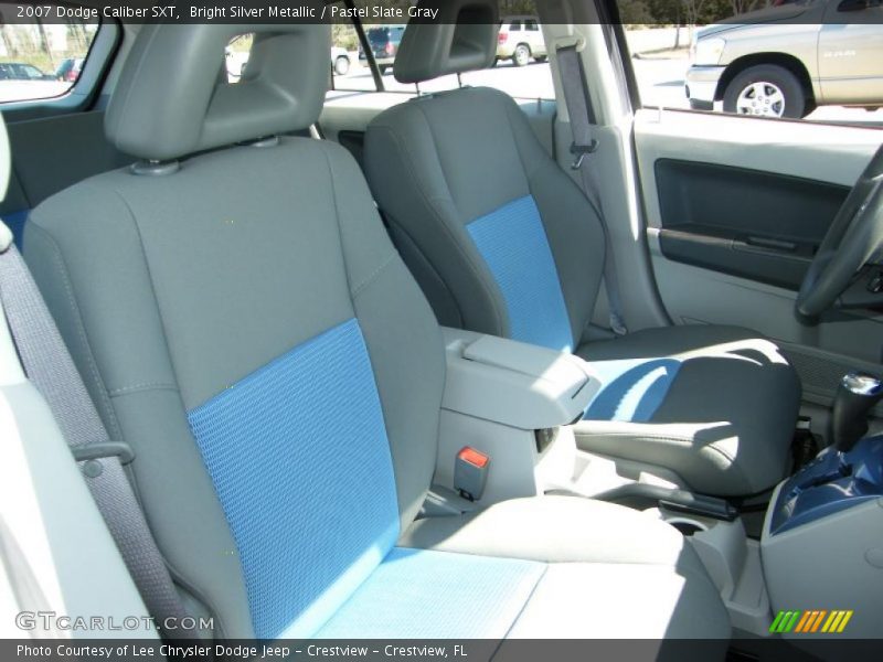 Bright Silver Metallic / Pastel Slate Gray 2007 Dodge Caliber SXT