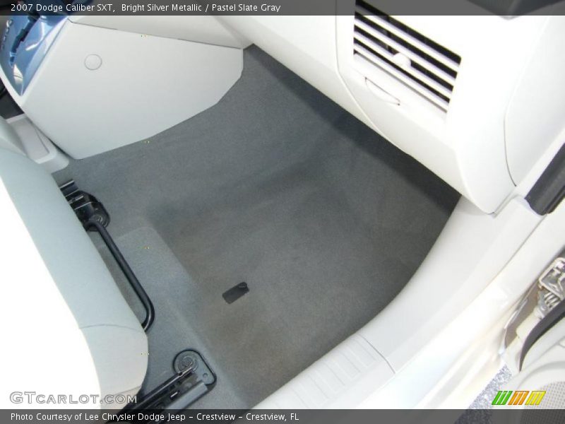 Bright Silver Metallic / Pastel Slate Gray 2007 Dodge Caliber SXT