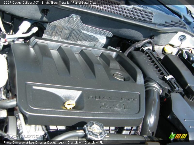 Bright Silver Metallic / Pastel Slate Gray 2007 Dodge Caliber SXT
